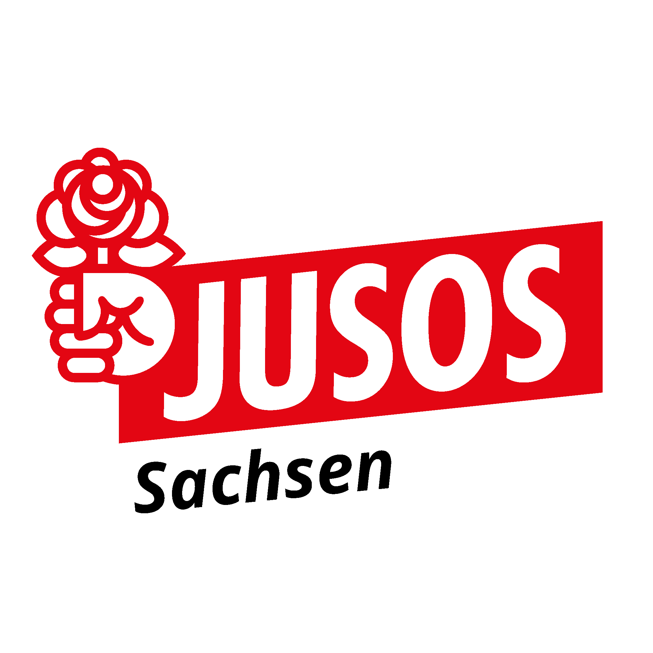 Jusos Sachsen Logo transparent
